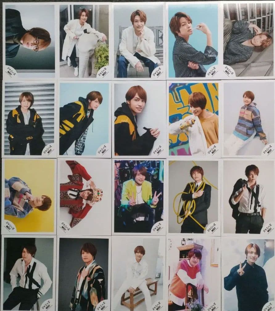 中間淳太 ジャニーズWEST WEST. 公式写真 ソロ 個人のみ 248枚