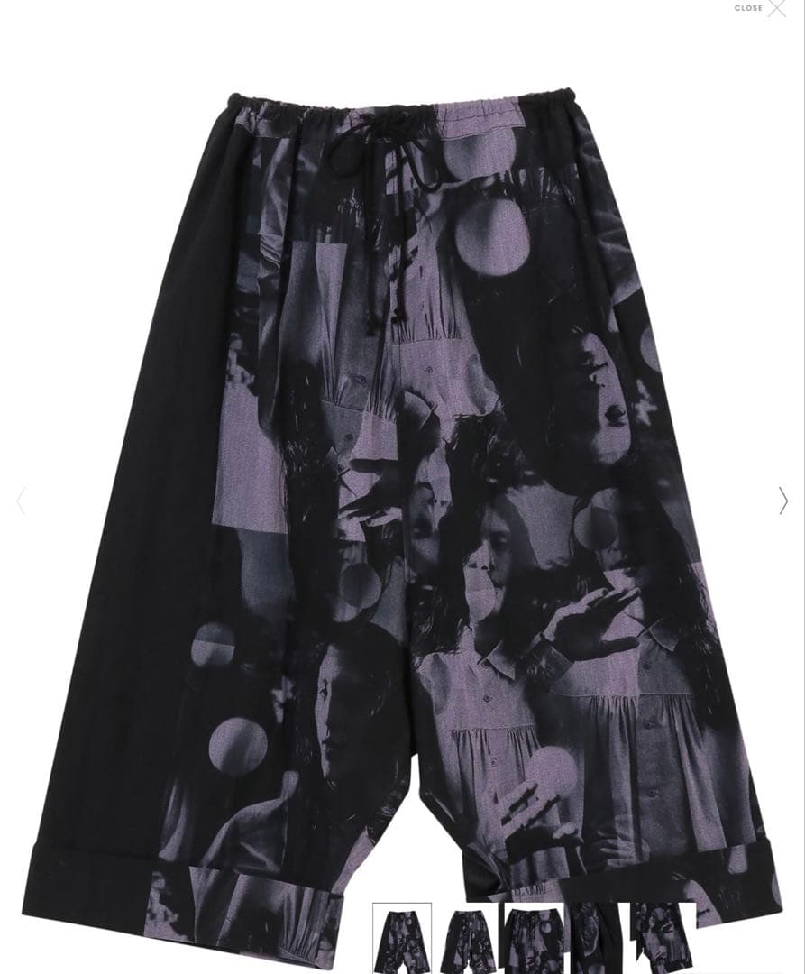 ほぼ未使用ワイズヨウジヤマモト23awY's1972サルエルパンツ定価85800