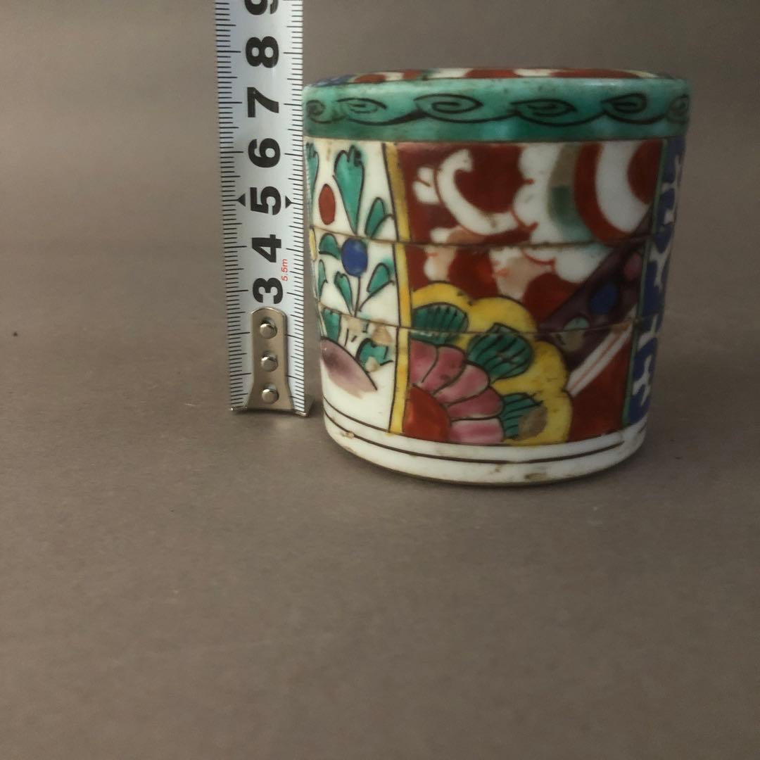 骨董陶器　三段重