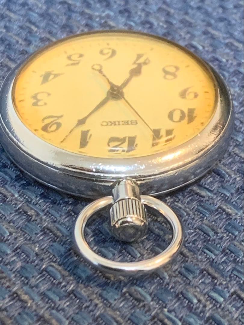 H*o様 JR西日本 運転士懐中時計 SEIKO ルミブライト 蓄光 鉄道部品