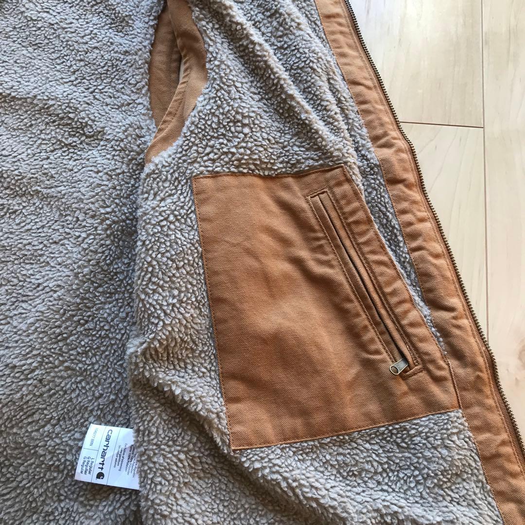 カーハート　ダックボアベストL 美品