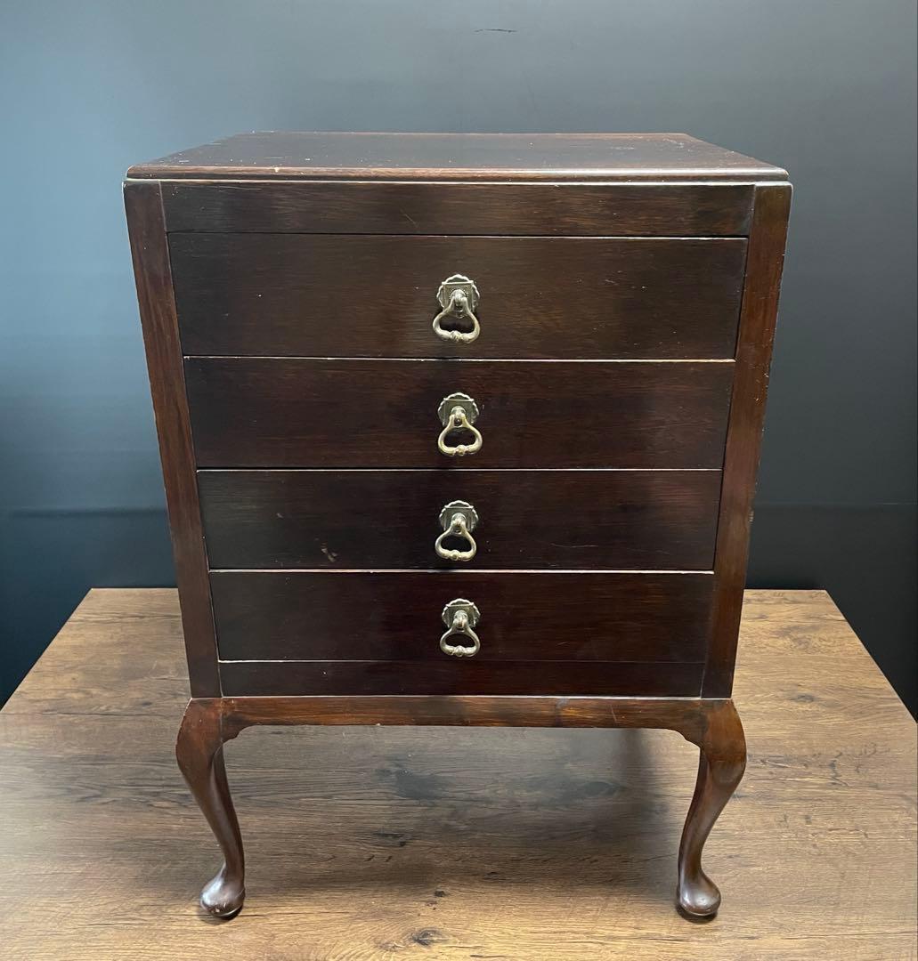 英国アンティーク　Fyne Ladye music cabinet オーク材