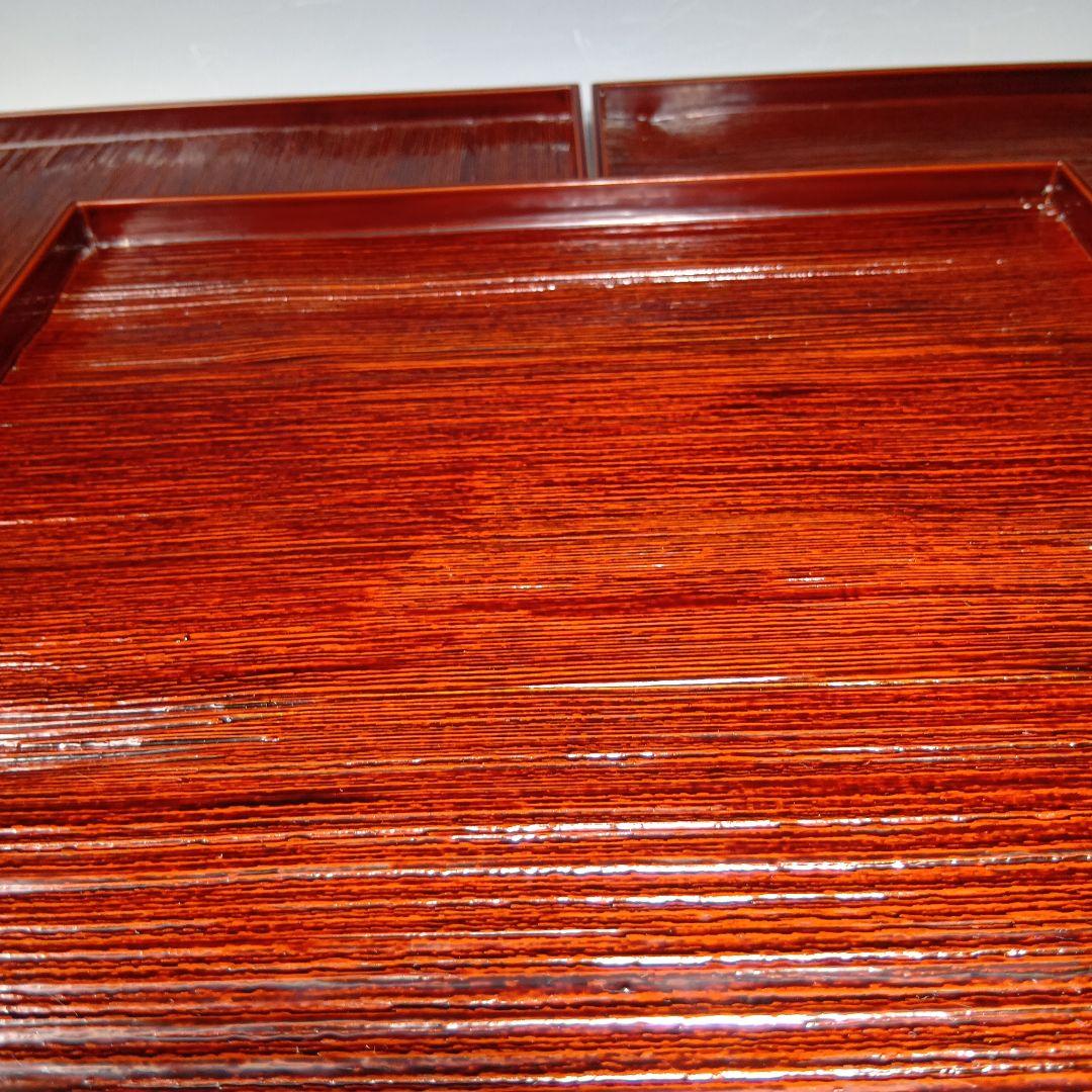 輪島塗　茶懐石膳　5枚　美品　共箱