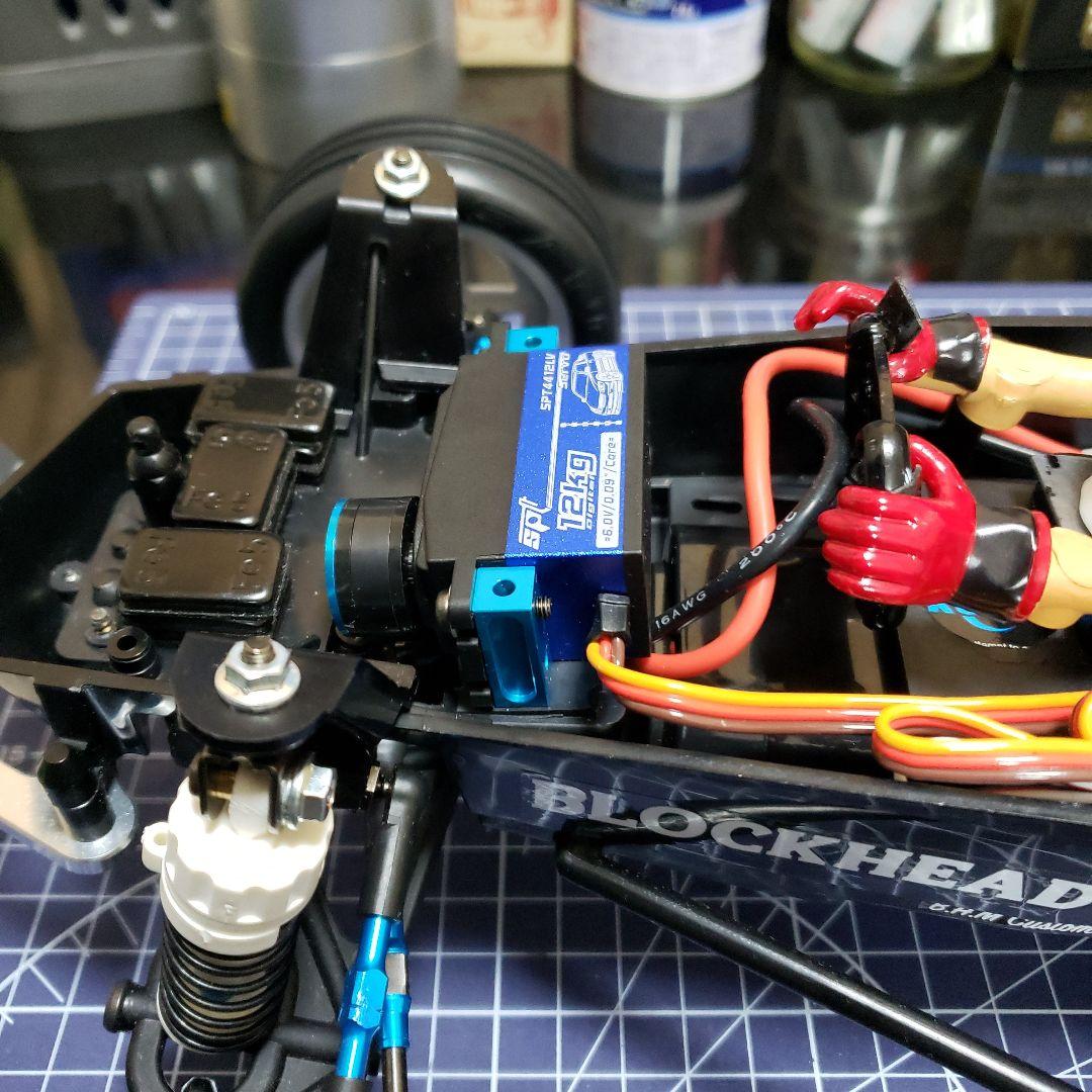 タミヤ NEW ホーネットEVO カスタム　メカ付き　ピンク　美品