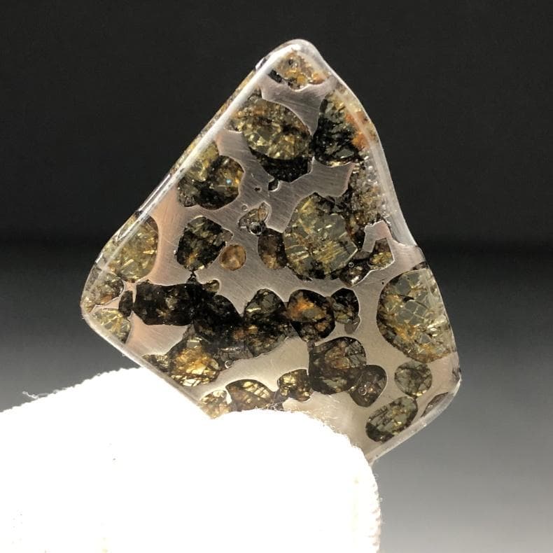 A*様 隕石 アルタイ隕石　原皮付き　石鉄隕石　パラサイト隕石　２点　重さ53ｇ