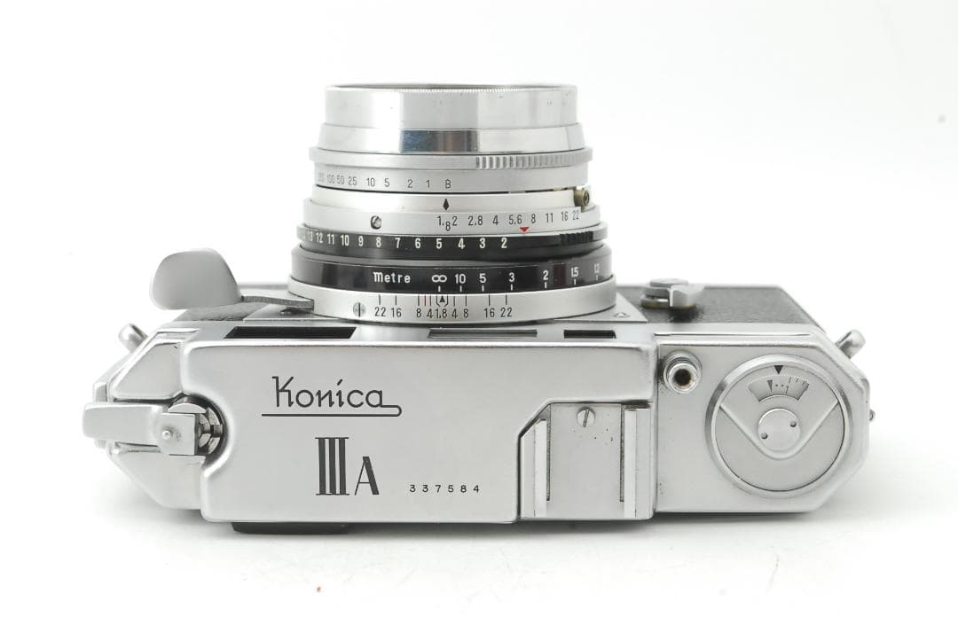 【外観美品・ 完動品】KONICA ⅢA 50mm F1.8 フィルムカメラ