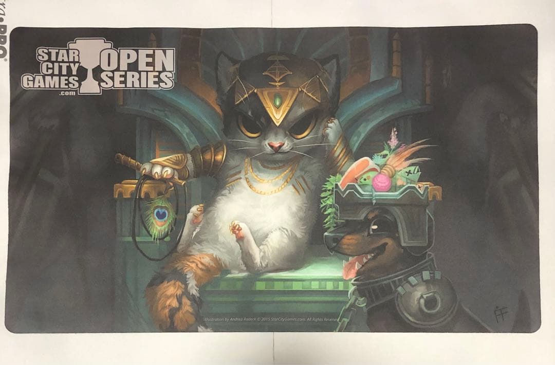 タシグル プレイマット 猫 mtg SCG STAR CITY GAMES