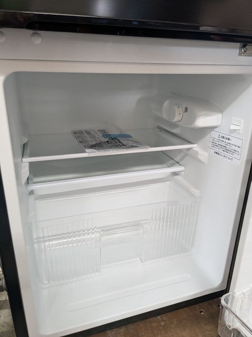 COMFEE' 冷蔵庫 90L 2ドア ブラック RCT90BL(E)