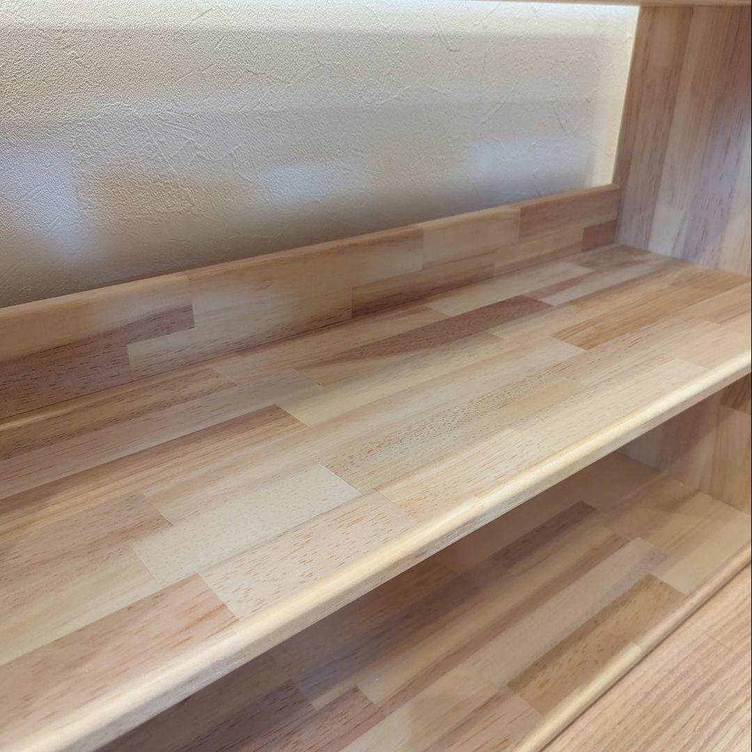 いちご　木製棚　絵本棚　本棚✨ウッドシェルフ　ハンドメイド　モンテッソーリ