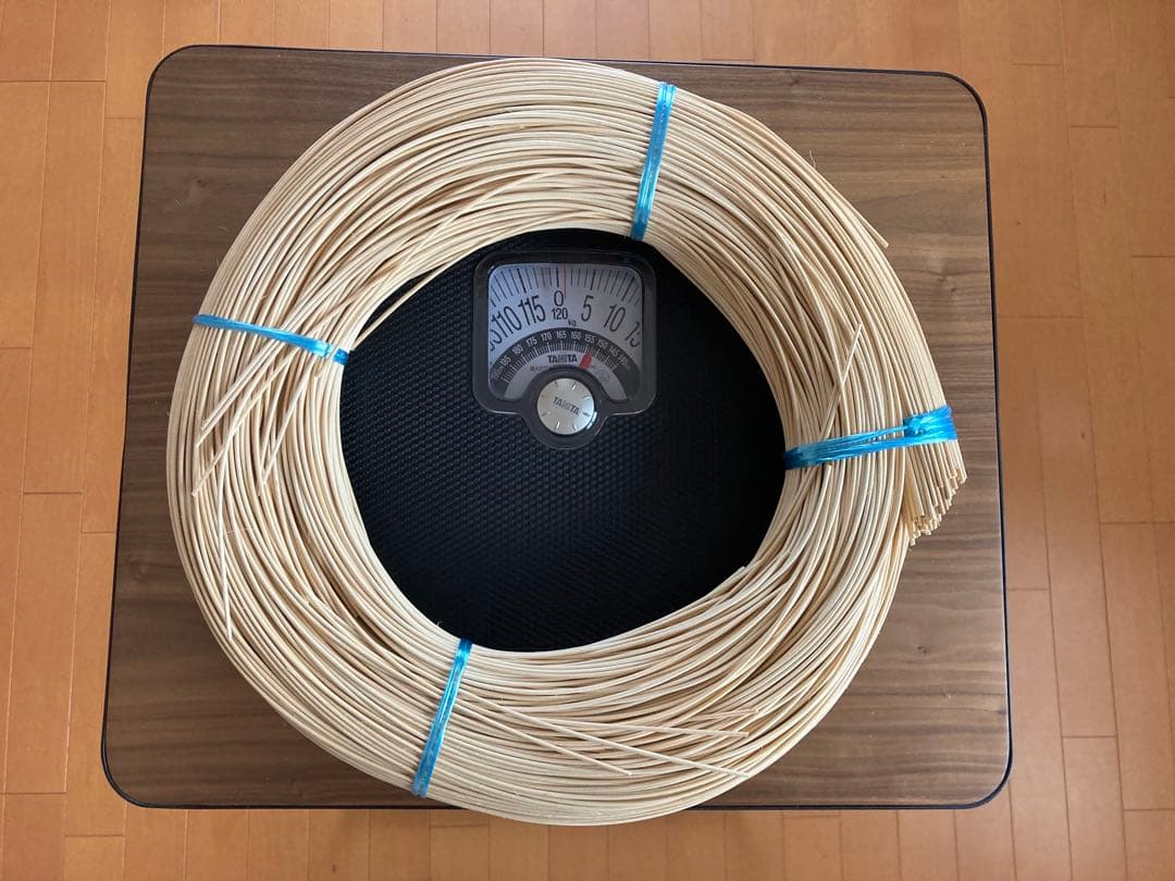 ラタン材 各1kg 2.00mm/2.50mm/3.00mm 3巻セット