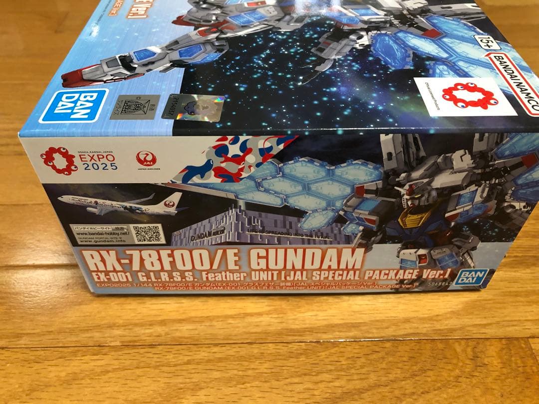 JAL 万博限定コラボ　RX-78F00/E GUNDAM