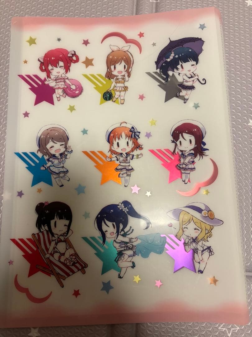 ラブライブ！サンシャイン！！電撃 クリアファイル マガジン 水着 ３種　特典