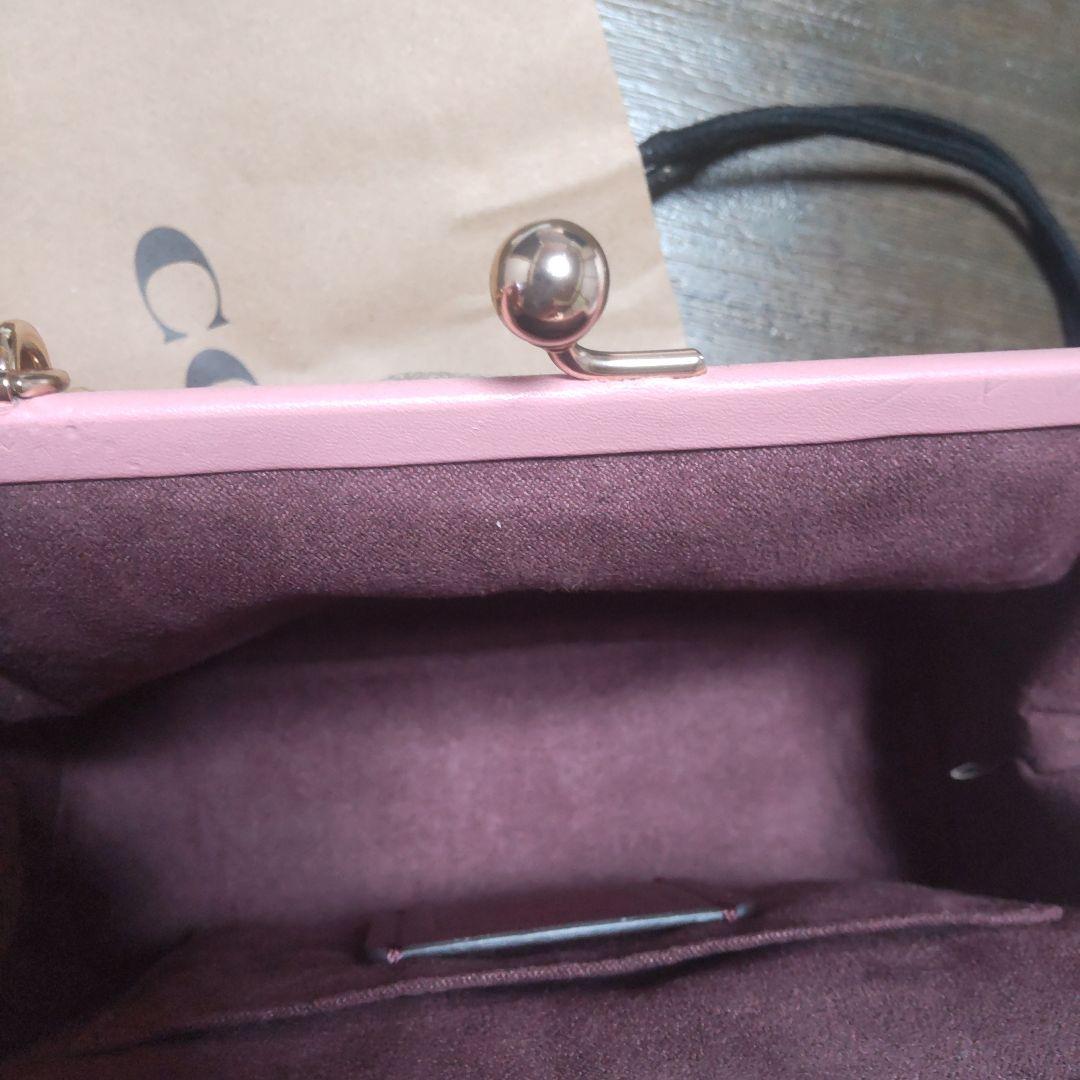 コーチバック　ポシェット　がま口　ポーチ