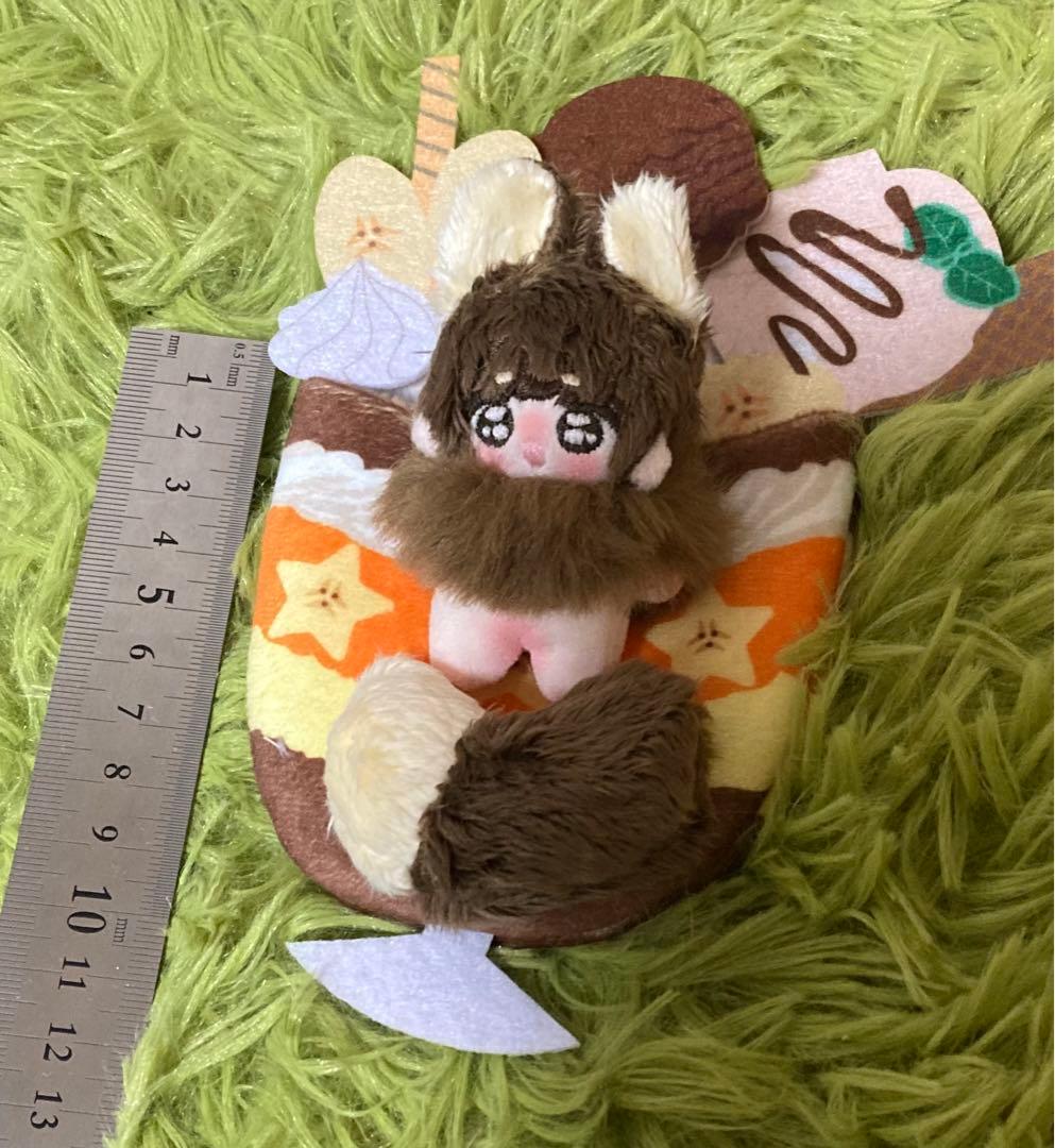 自作ぬいぐるみ・チョコパフェの男の子