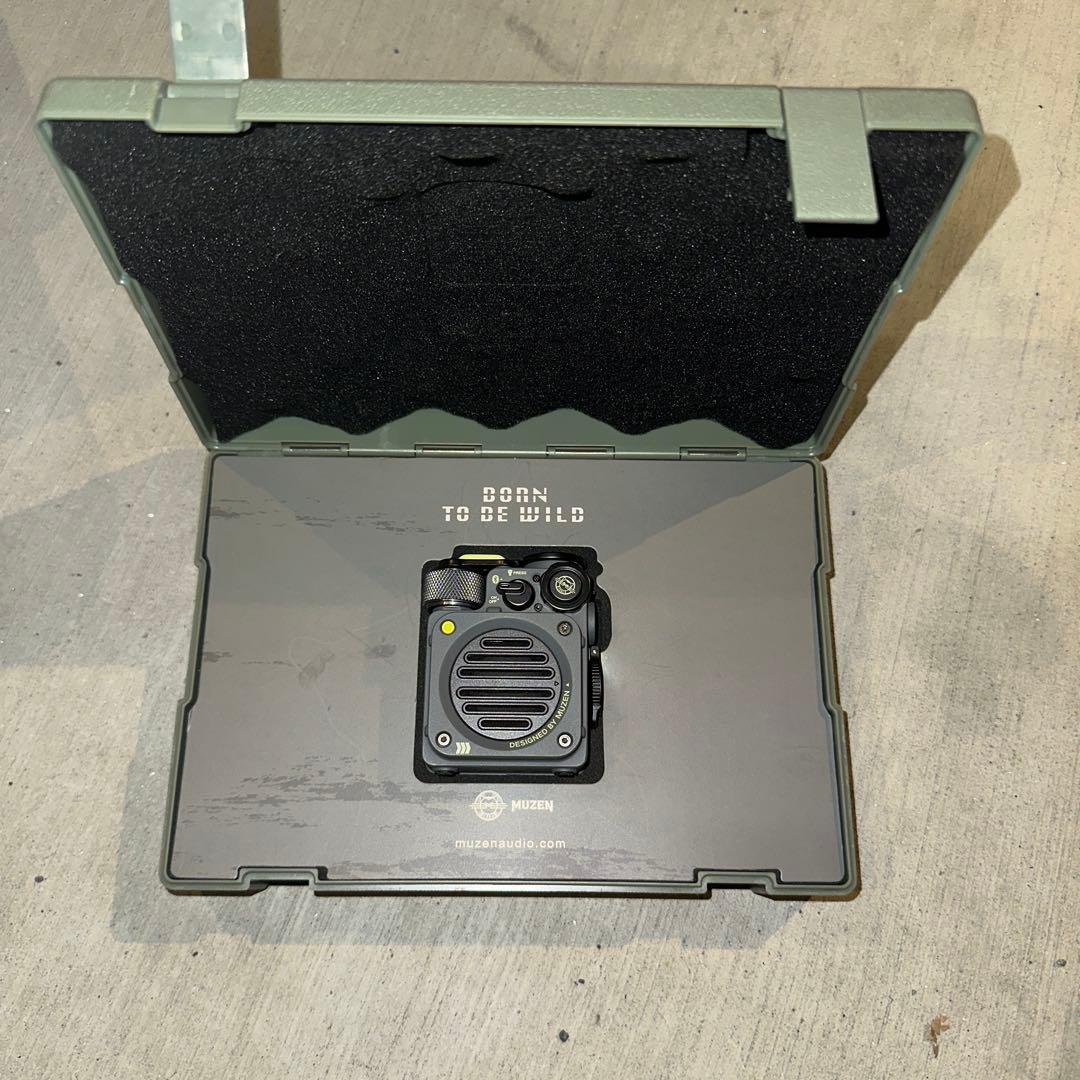 MUZEN Wild Mini Speaker 防水設計
