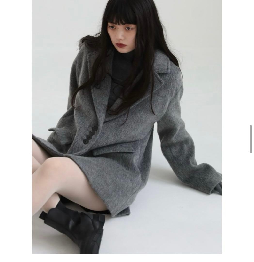 aere shaggy jacket coat シャギージャケットコート