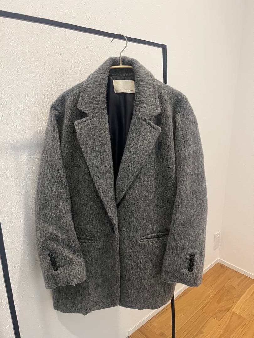 aere shaggy jacket coat シャギージャケットコート