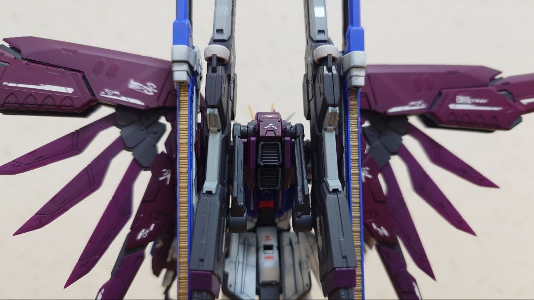 家猫ラムネ　塗装済　RG　デスティニーインパルス　完成品