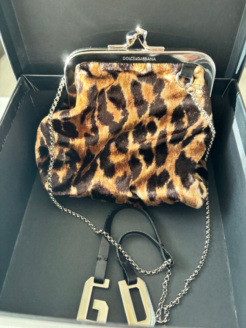 Dolce & Gabbana ヒョウ柄 クラッチバッグ　美品