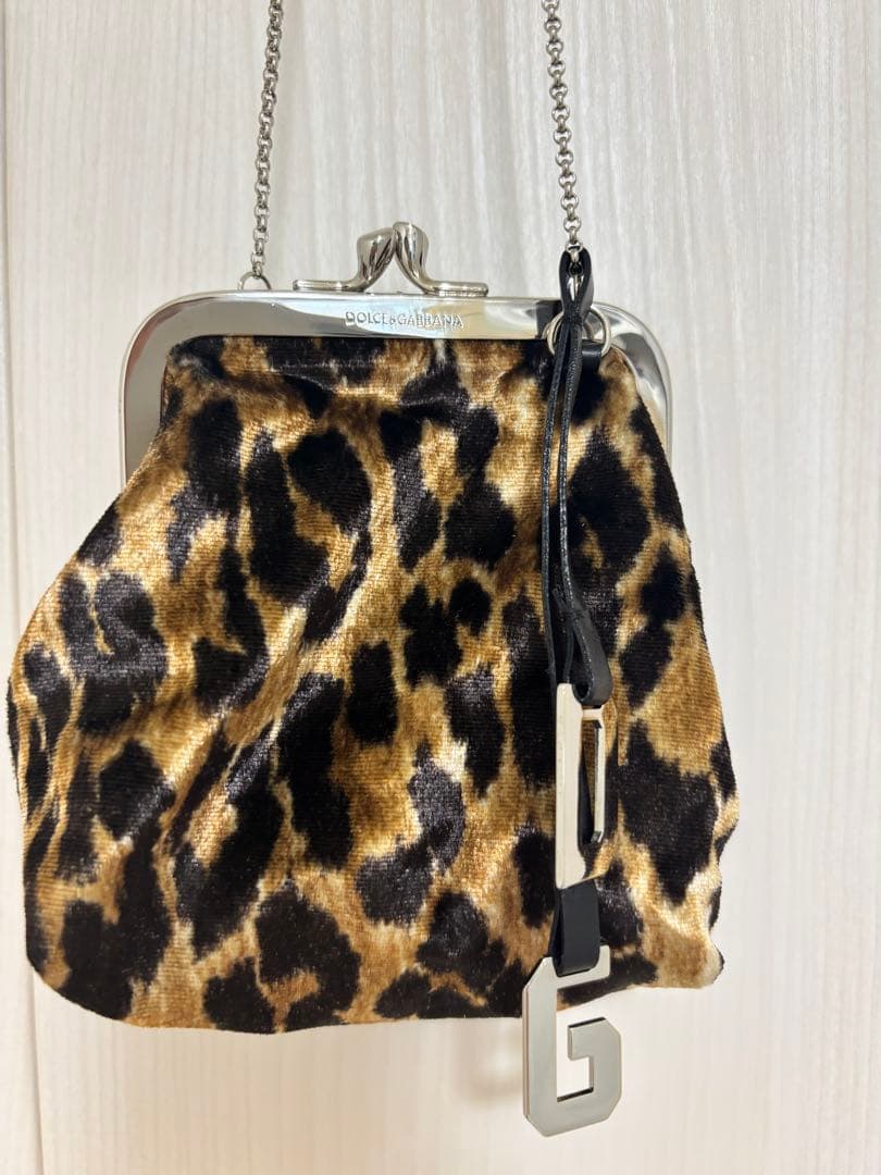 Dolce & Gabbana ヒョウ柄 クラッチバッグ　美品