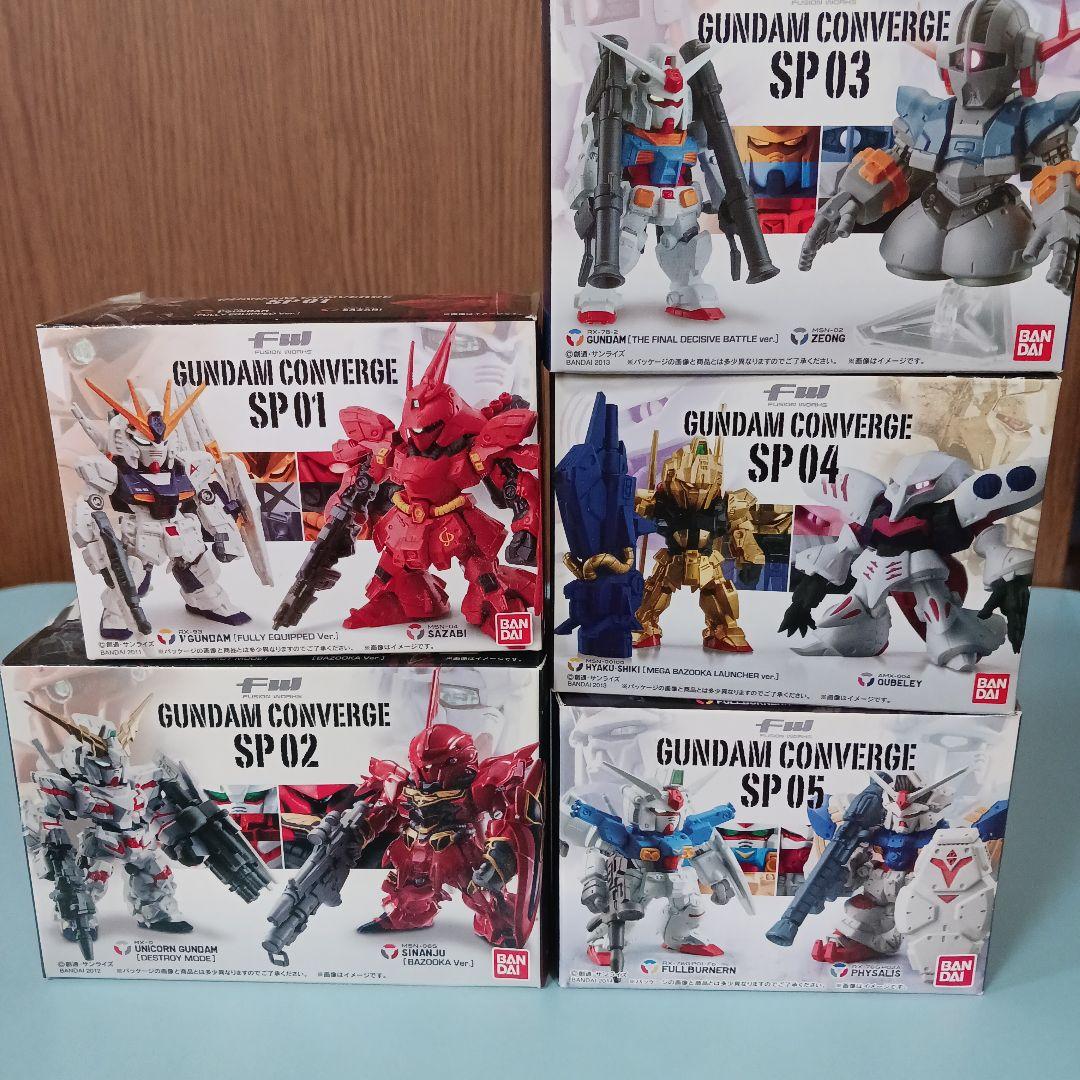 GUNDAM CONVERGE フィギュアセット 5種