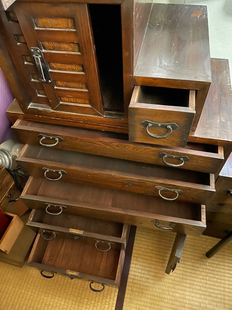 【やいこ】階段ダンス（右下階段部分のみ）　他商品とセット