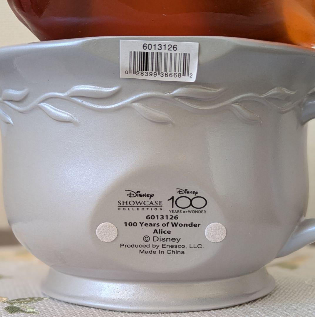 ディズニー100周年限定 アリス フィギュア エネスコ ディズニーショーケース