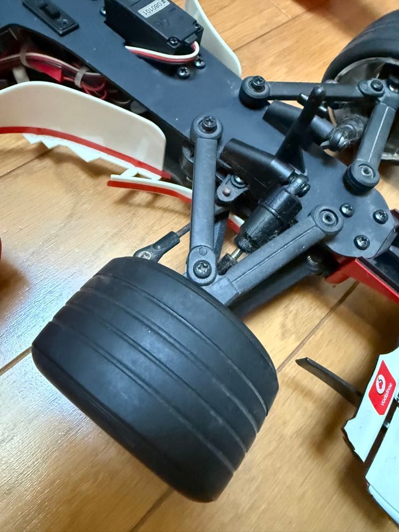 ディアゴスティーニ 週刊フェラーリラジコンカー F2004 オプションパーツ有り