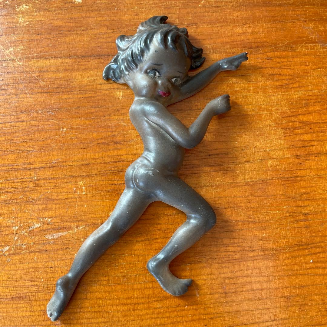 【希少】ミッドセンチュリー　50’s 壁掛け　2点セット