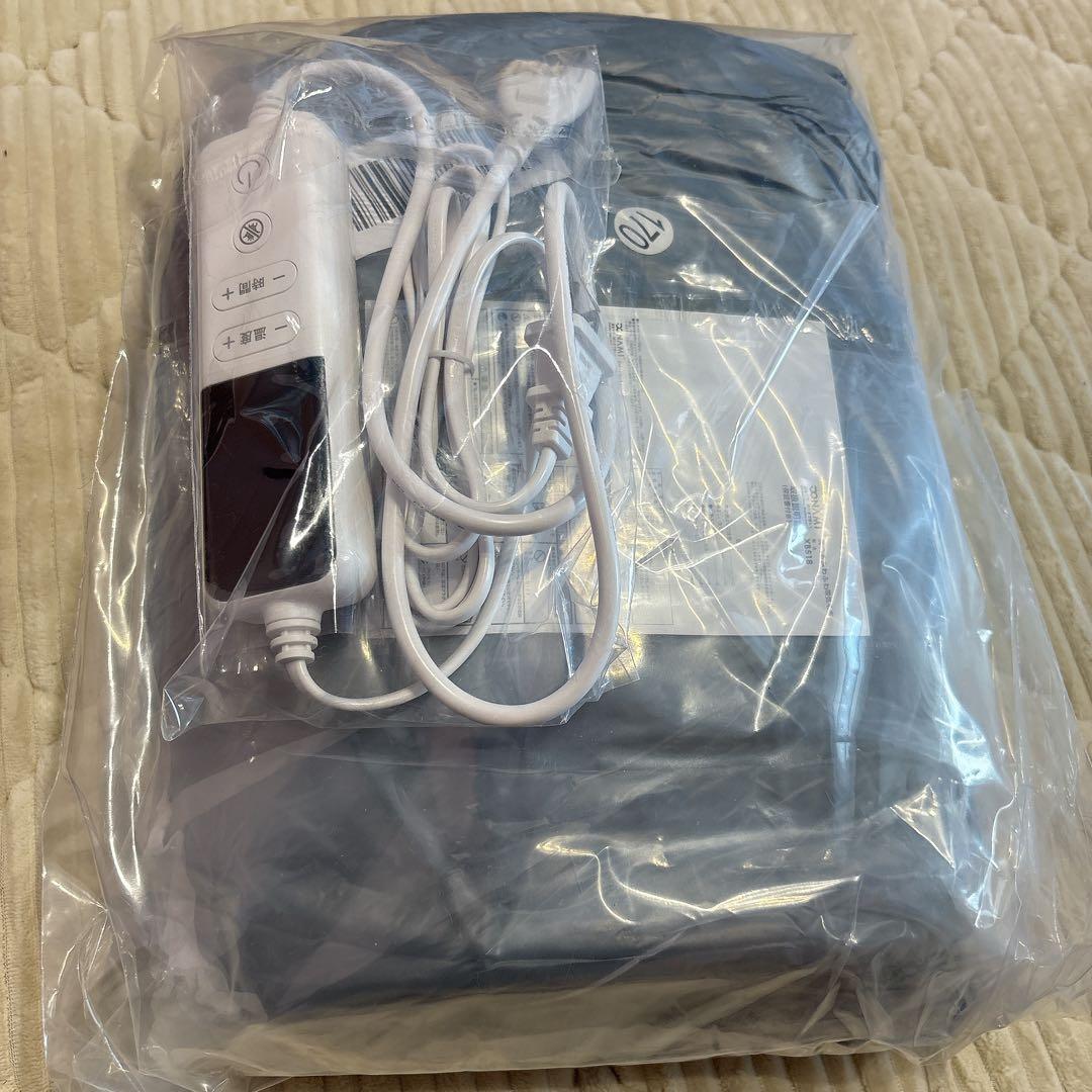 ふわとろ毛布 電気毛布 190×170 ダブル ひざ掛け 洗える ダニ退治