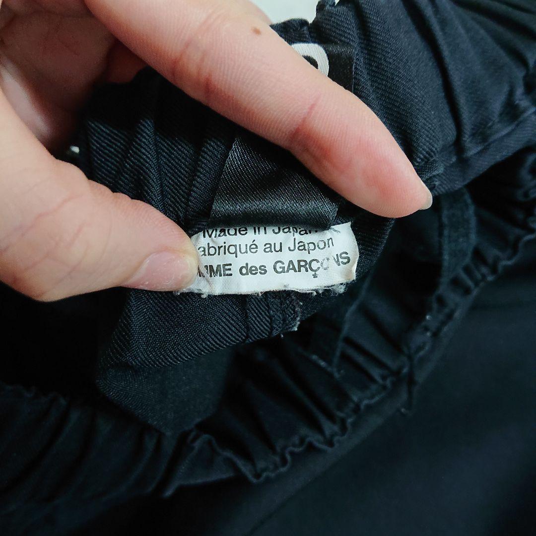 ◇ COMME des GARÇONS ブラック サルエルパンツ Mサイズ