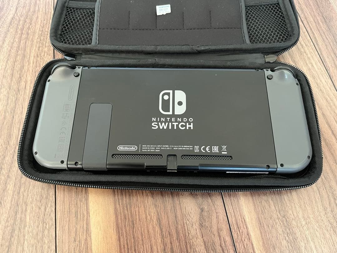 Nintendo Switch 本体 グレー 充電器付き　箱無し