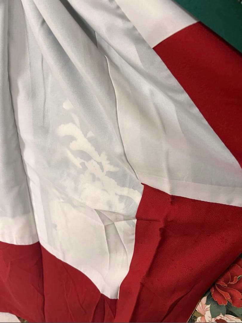 【Windy 】振袖 金彩 着物 成人式 和装 正絹 緑 金箔 絢爛