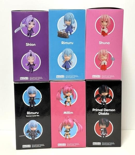 転生したらスライムだった件　ねんどろいど全6種 新品未開封品