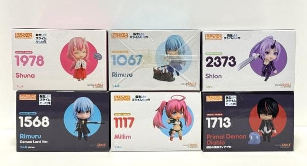 転生したらスライムだった件　ねんどろいど全6種 新品未開封品