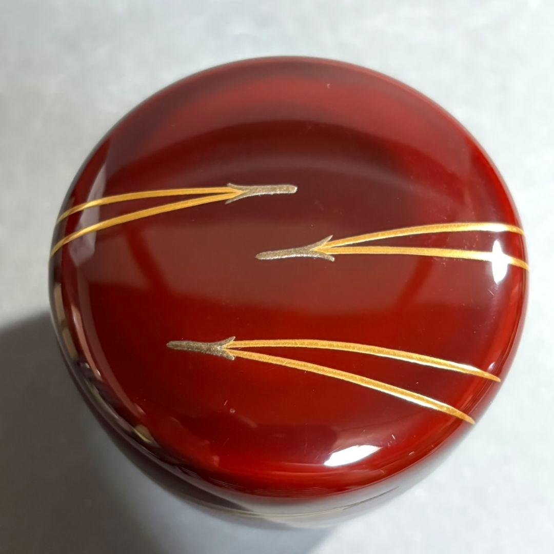 漆匠　二代　山下甫斎　棗　共箱