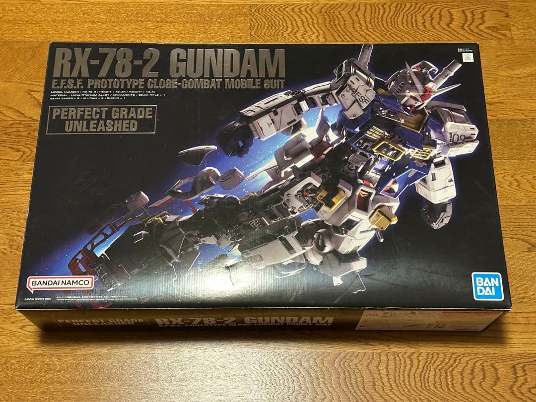 RX-78-2 GUNDAM 1/60 PGアンリーシュド.