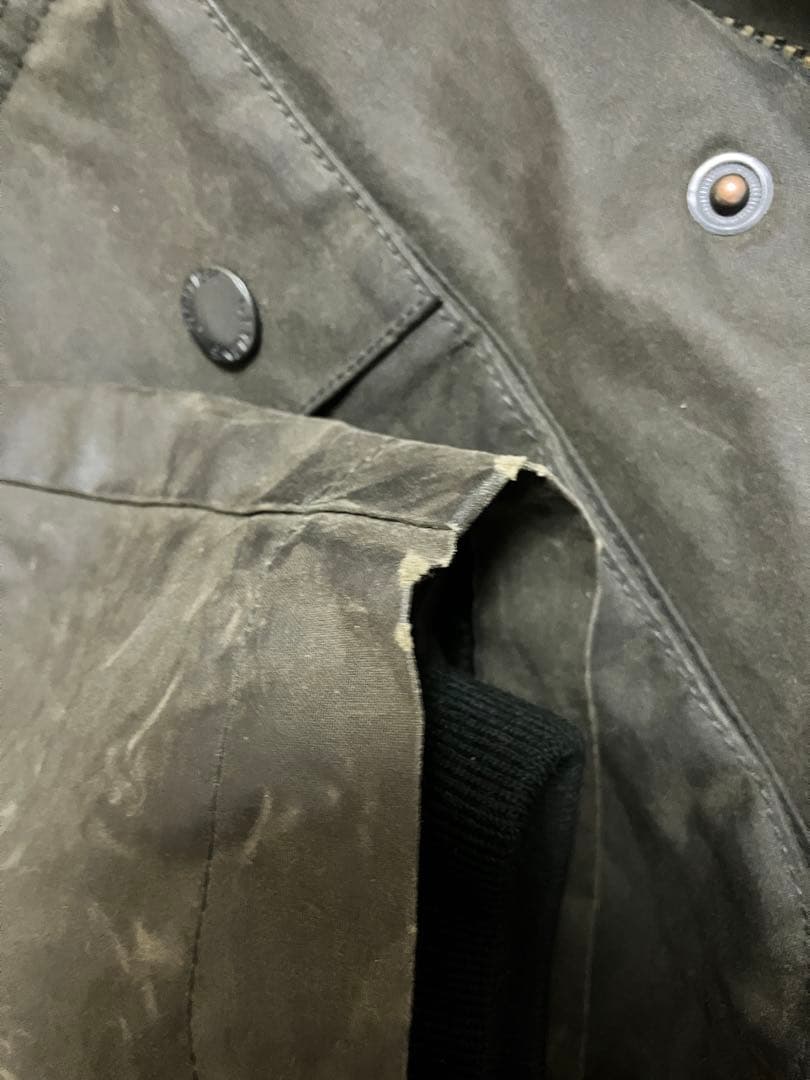 英国製 オイルドジャケット crane sports ユーロ古着 UK古着