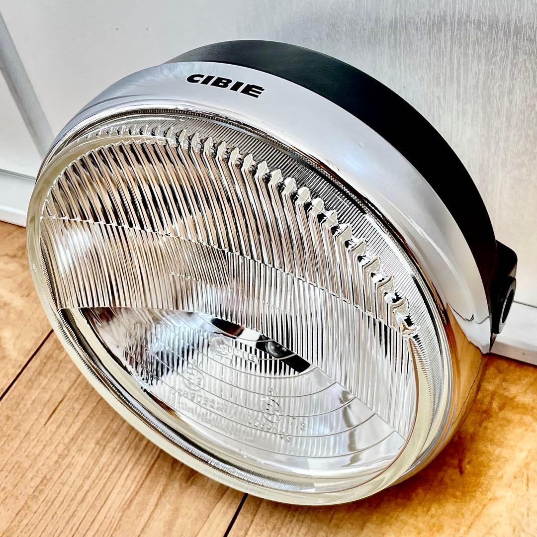 ☆☆☆！　当時物 シビエ 凹み ヘッドライト CIBIE