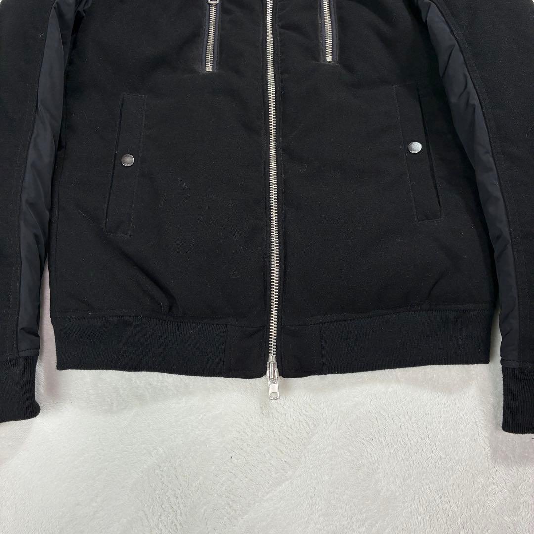 美品✨ディーゼル コットンジップアップブルゾン シングルライダース