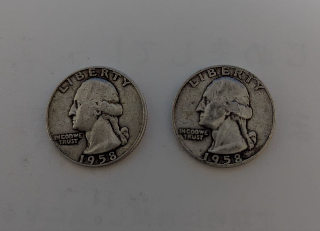 クォーター10枚と5セント2枚 計12枚セット 希少ミントマークの物あり