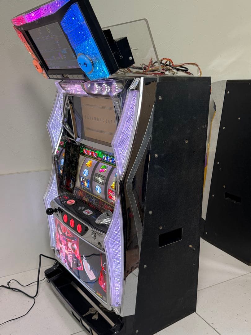 パチスロ 実機 化物語 ZXバケモノガタリ データカウンター