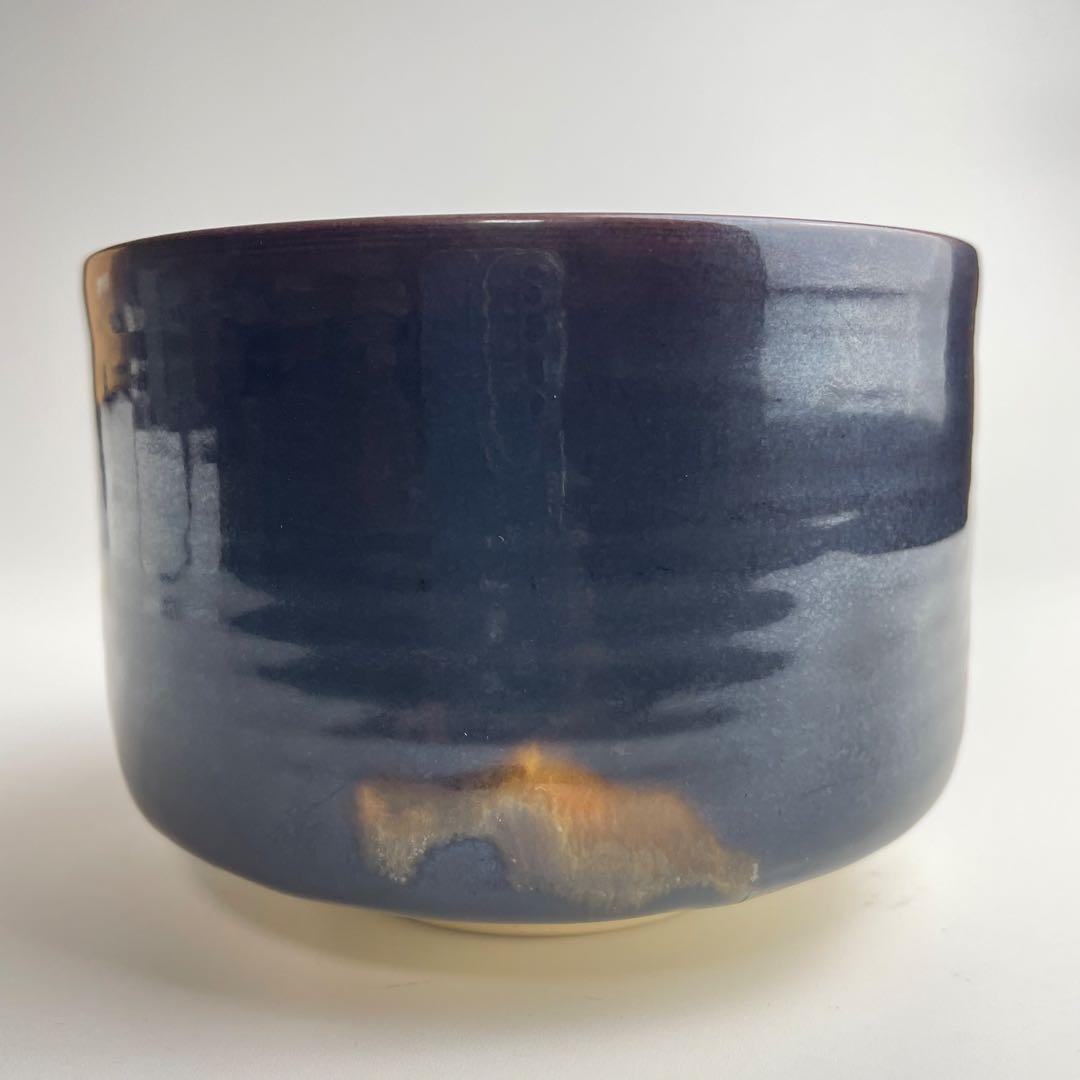 九谷 昭三 森澤昭三 深厚釉茶碗 共箱 抹茶碗 茶器 茶道具