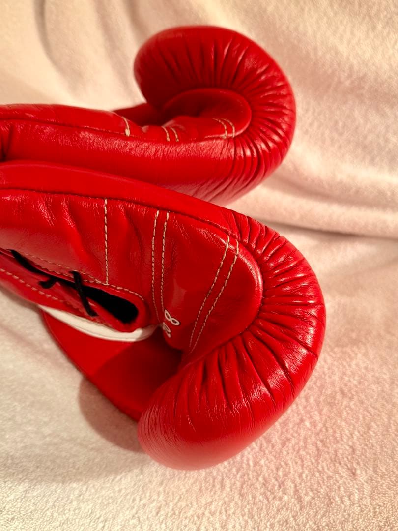 Winning ボクシンググローブ 8oz 赤　中古