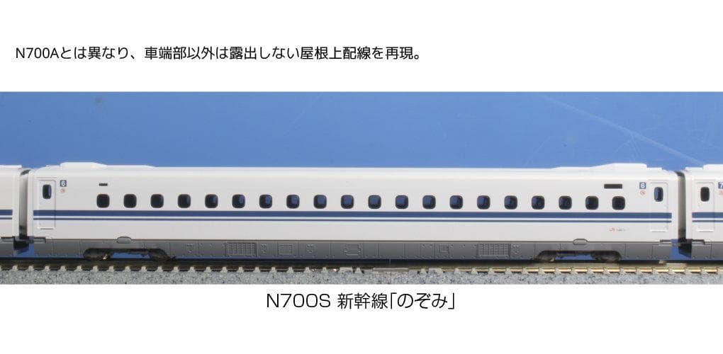 KATO 10-1697S N700S新幹線「のぞみ」基本セット(4両)