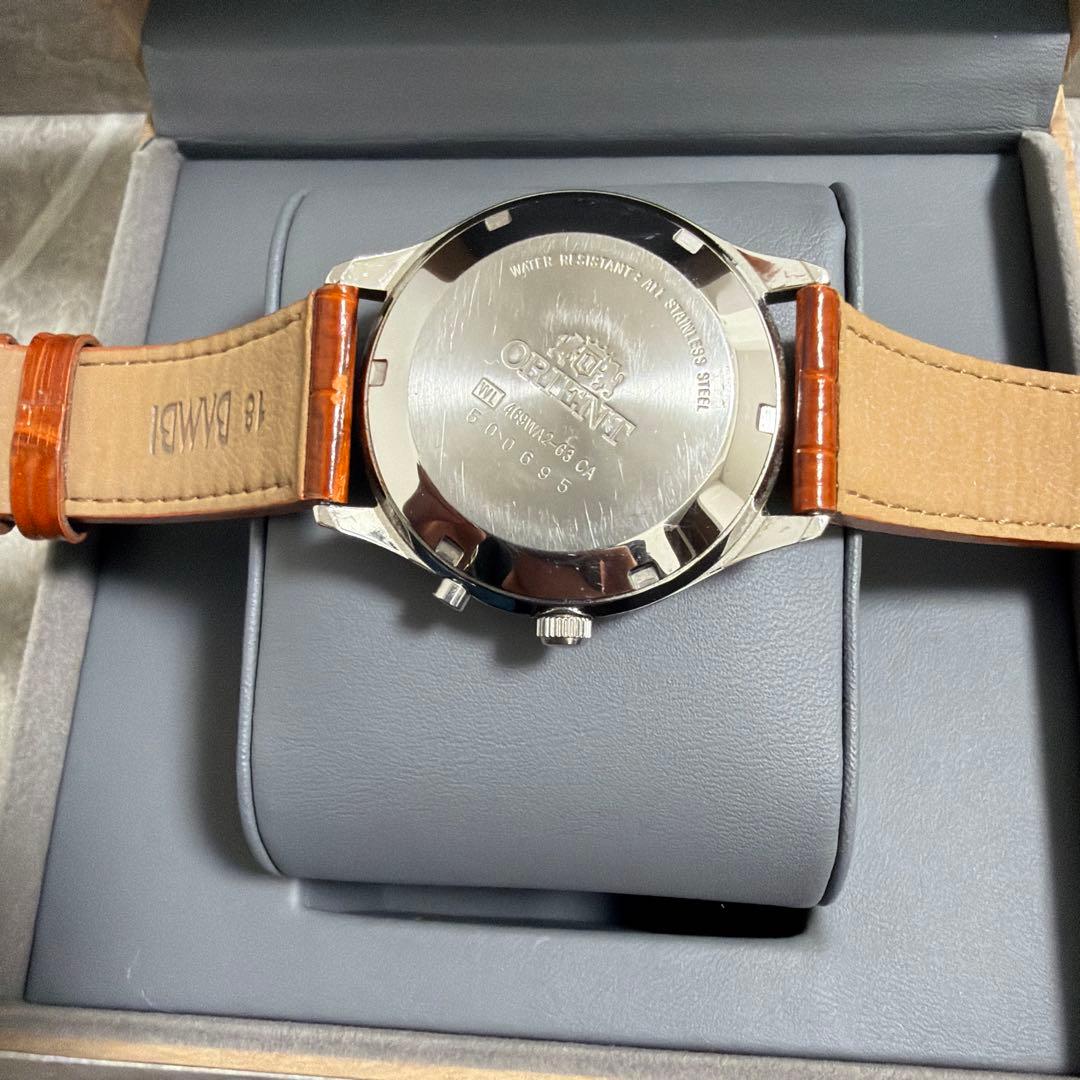 【稼動品】ORIENT オリエント スリースター 自動巻き デイデイト 21石