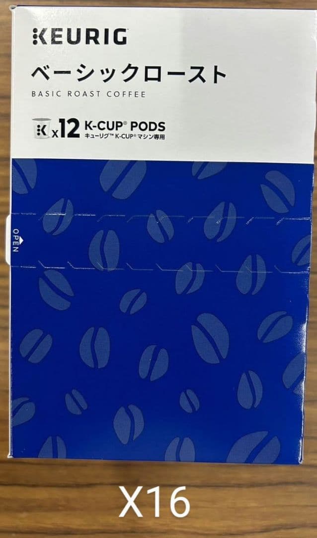超お得商品～キューリグkカップ　ベーシックロースト　16箱セット