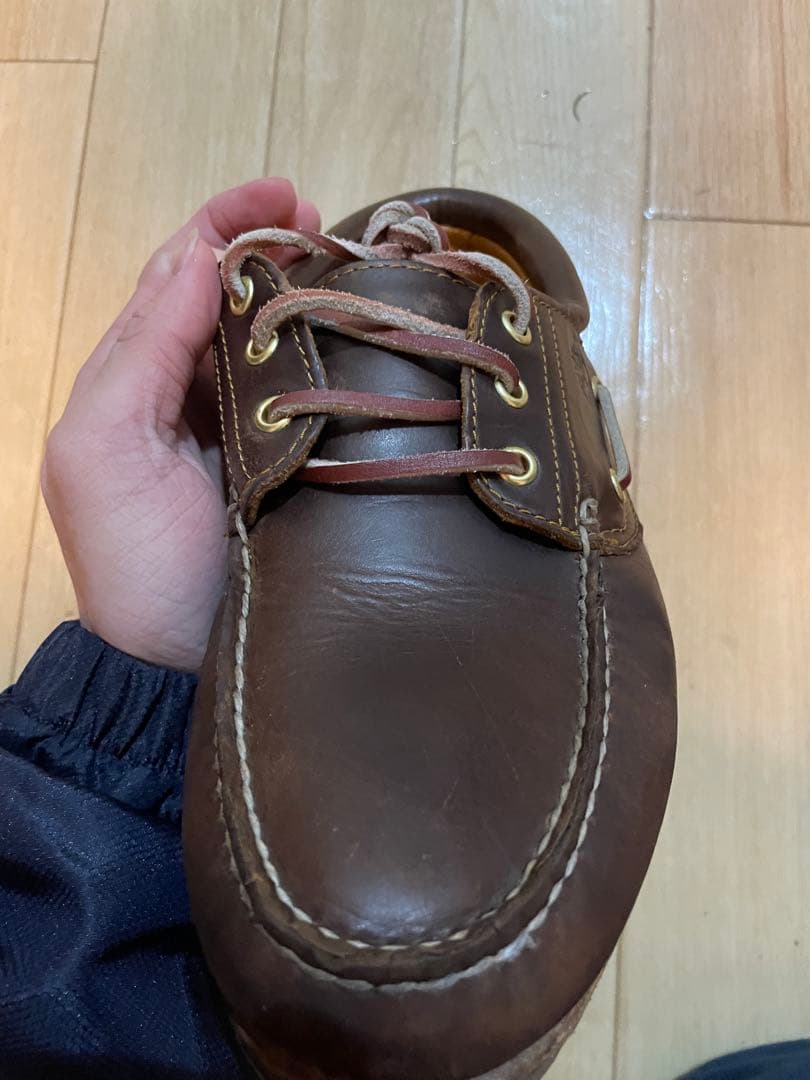 【最終値下げ】【26.5cm】Timberland 3eye モカシンシューズ