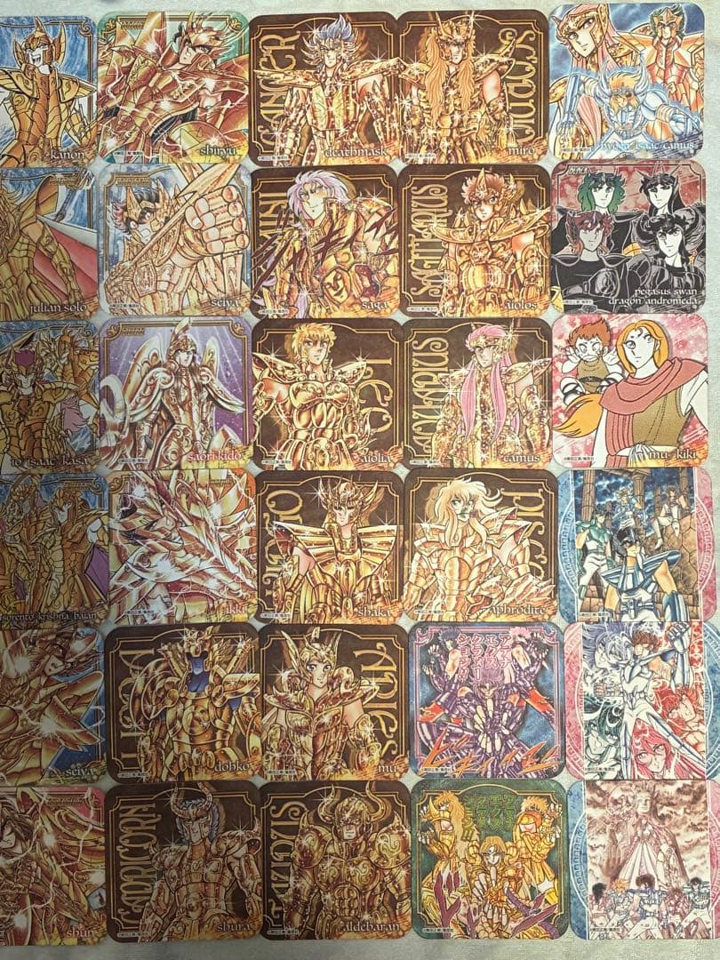 聖闘士星矢 アートコースター コンプリート ジャンプ展