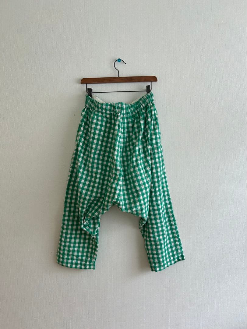 ☆ veritecoeur ヴェリテクール ☆緑のチェック柄 パンツ